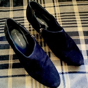 BANDOLINO Suede & leather heeled boots